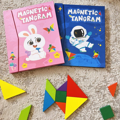 Livro Tangram Magnético Eletrons